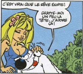 Gif animé Cubitus femme